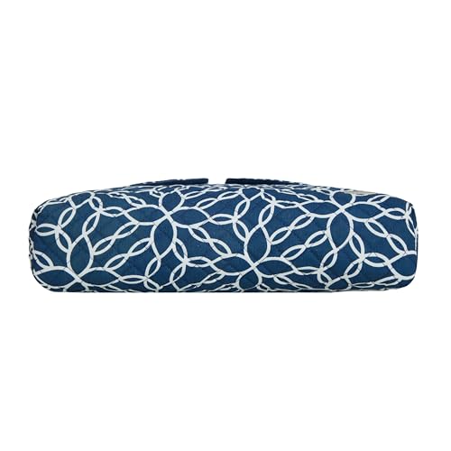 Travelon Anti-Theft Classic Crossbody Bag - color: Woven Flower