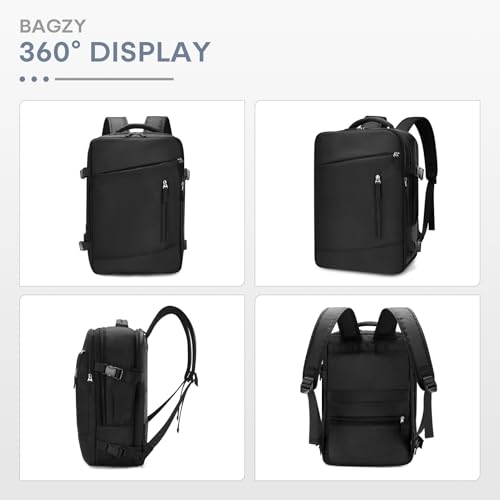 40x30x15cm Personal Item Travel Bag for Airplane Underseat Backpack