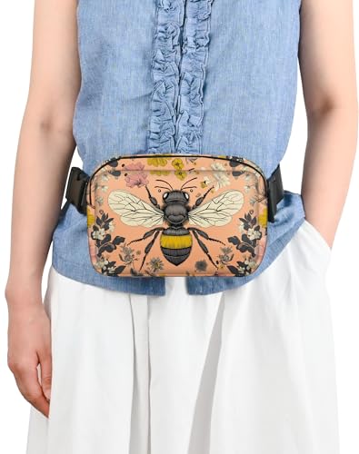 Bee Fanny Pack for Women Belt Bag