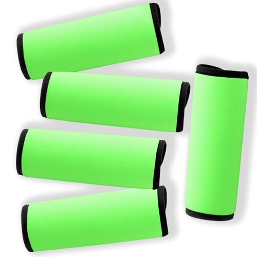 Neoprene Luggage Handle Wraps for Traveling Bright Color Luggage Identifiers|Handle Wraps|Handle Covers - color: Color 04