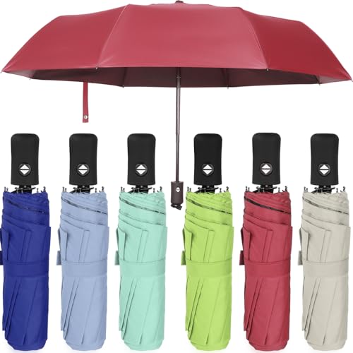 Jexine Windproof Travel Umbrella Compact Small - color: Multicolor