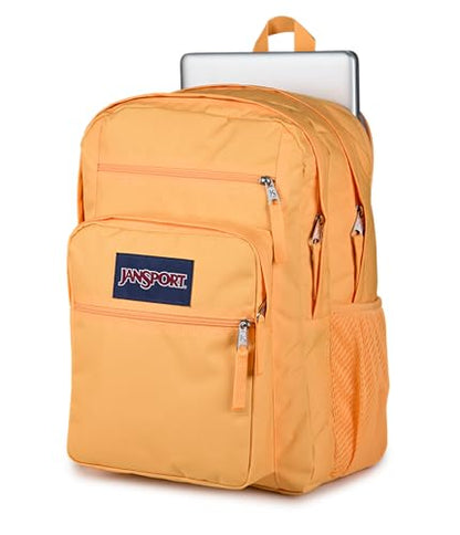 JanSport 34L Big Backpack - 15 Inch Laptop Sleeve, Orange Soda - color: Orange Soda