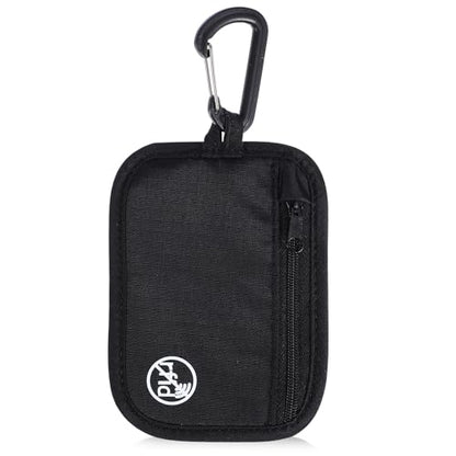 RFID Blocking Clip Stash Pouch Minimalist Travel Wallet for Cards Cash