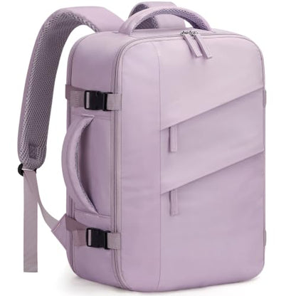 Capolo Travel Laptop Backpack Women Carry On Backpack Weekender Travel Bag - color: Purple, size: Large