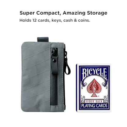 ALPAKA Zip Pouch RFID-Blocking Mens Wallet Slate Grey - color: Slate Grey-1