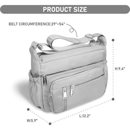 NPBAG Crossbody Bag for Women, Shoulder Purse Handbag Messenger Bag, Trendy Pocketbooks, Waterproof and Multi-Pockets - color: Checkerboard