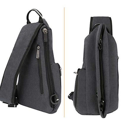 Sling Bag Small Backpack Crossbody Shoulder Bag Sling Pack - color: B-navy