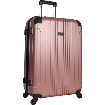 Kenneth Cole REACTION Out of Bounds 경량 하드쉘 4륜 스피너 수하물, 로즈 골드., 28인치 체크, Kenneth Cole Reaction Out of Bounds 경량 하드쉘 4륜 스피너 캐리어 - color: 로즈 골드., size: 28인치 체크