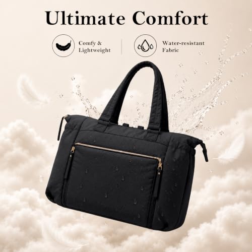 MOMINSIDE Diaper Bag Tote with Changing Station Convertible Diaper Bag Backpack Tote pañaleras para bebe Large Baby Bag, Hospital Bag Mommy Bag Travel Diaper Bag for Mom, 16 Pockets, Black - color: Black