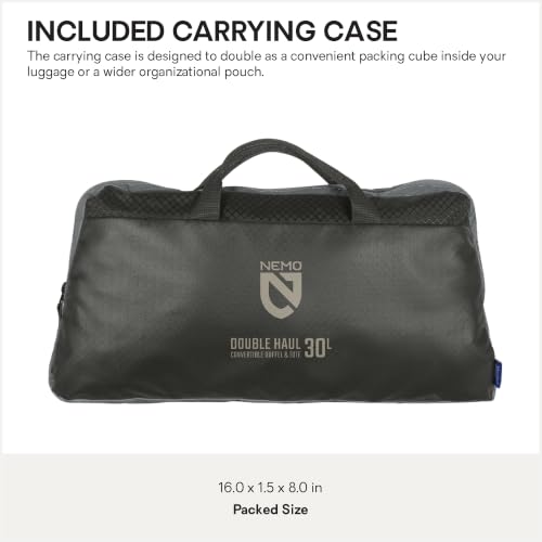 NEMO Equipment Double Haul Duffel & Tote Bag - Chimera - 30L - color: Chimera, size: 30L