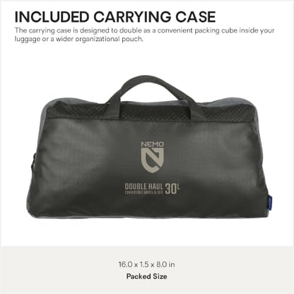 NEMO Equipment Double Haul Duffel & Tote Bag - Chimera - 30L - color: Chimera, size: 30L