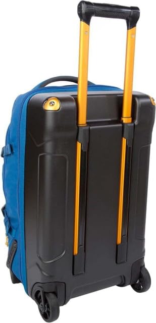 Eddie Bauer Expedition Rolling Duffel Bag with Wheels - True Blue, 22" - color: True Blue, size: 22" (Carry-On)