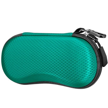 FINTIE Sunglasses Case, Hard EVA Shell Shockproof Sport Glasses Case - color: Green
