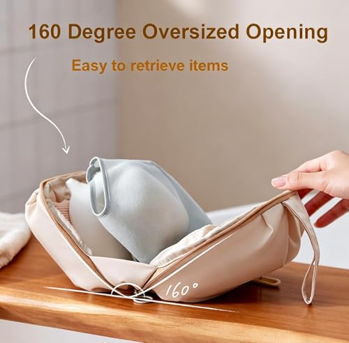 Woman Travel Underwear Organizer Portable Storage Bag (Pink)