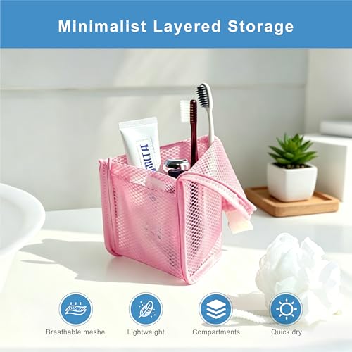 Standing Toiletry Bag, 2026 New Portable Lightweight Travel Toiletry Bag, Clear EVA Waterproof Toiletry Organizer, Large Capacity Foldable Hanging Cosmetic Bag for Travel, Gym, Home (black) - size: black