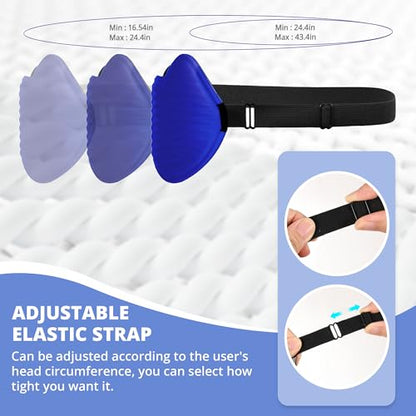 Kids Sleep Mask for Sleeping, Soft 3D Contoured Eye Mask for Kids - color: Royal Blue-kids