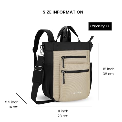 Sherpani Unisex Soleil Anti-theft Travel Backpack Straw One Size - color: Beige
