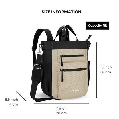 Sherpani Unisex Soleil Anti-theft Travel Backpack Straw One Size - color: Beige