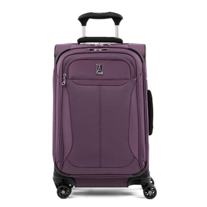 Travelpro Tourlite Softside 21" Expandable Luggage with 4 Spinner Wheels, Lightweight Suitcase, Carry-On, Deep Purple - color: Deep Purple, size: Carry-On 21-Inch