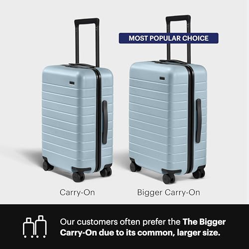 Away The Carry-On Luggage, 22-inch Lightweight Hardside Spinner Suitcase - color: Sky Blue