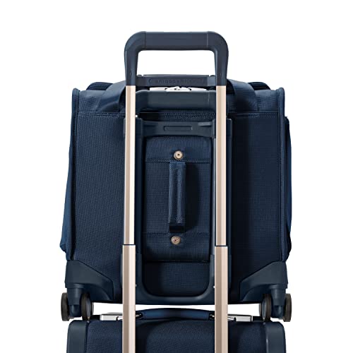 Briggs & Riley Baseline Cabin Softside Spinner Carry-On, Navy - color: Navy, size: 16" Cabin Bag