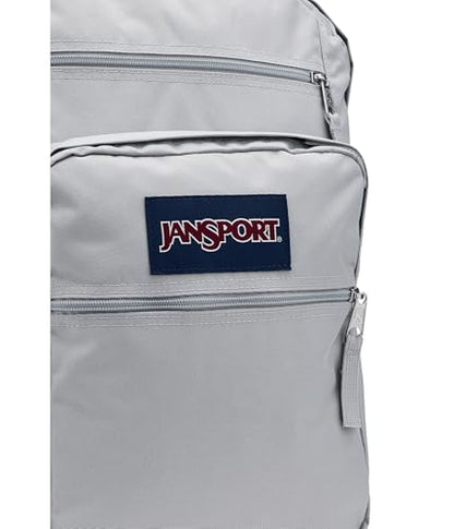 JanSport 34L Big Backpack - 15 Inch Laptop Sleeve, Grounded Grey - color: Grounded Grey