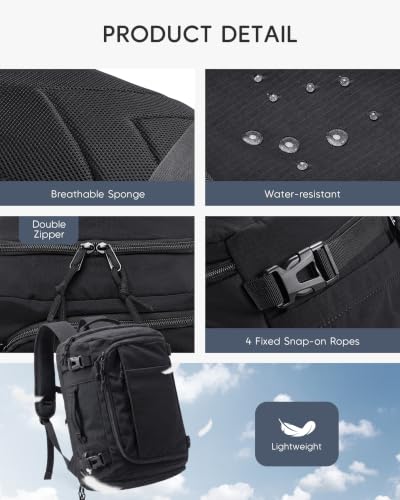 Expandable 40x30x20 cm Travel Bag Carry On Backpack | USB Charging Port Shoe Wet Compartment Personal Item Underseat for Men Women Grey - color: Grey
