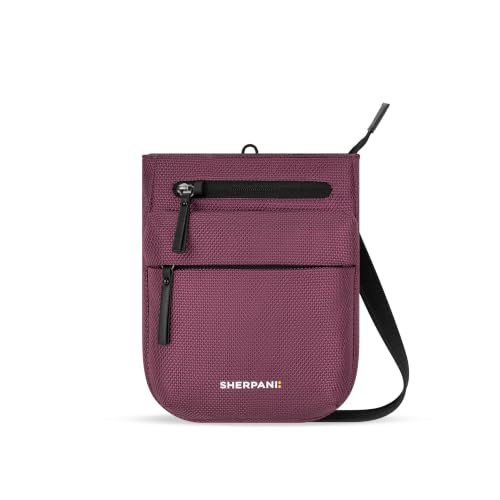Sherpani Prima, RFID Anti-Theft Crossbody for Women - color: Pink Smoky Orchid