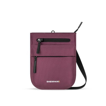 Sherpani Prima, RFID Anti-Theft Crossbody for Women - color: Pink Smoky Orchid
