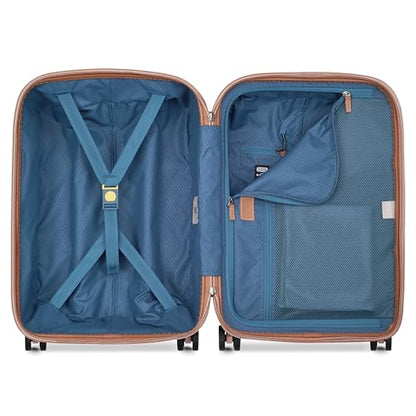 DELSEY PARIS Chatelet Air 2.0, 20 Inch Carry-On Plus Luggage, Blush Pink - color: Blush Pink, size: Carry-on Plus 20 Inch