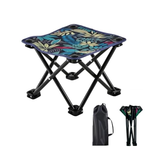 Portable Airplane Foot Rest, Folding Camping Stool, Home, Outdoor(12.2IN) - size: 12.2 IN
