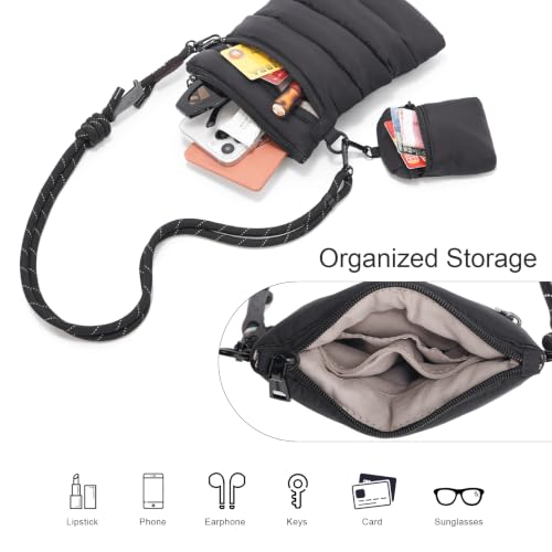 ACUARIO Crossbody Bags for Women - color: Black