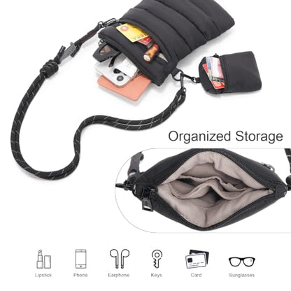 ACUARIO Crossbody Bags for Women - color: Black