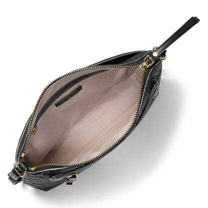 Michael Kors Women's Jet Set Travel Large Top-Zip Crossbody - color: Black