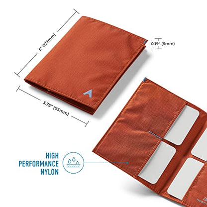Allett Original Wallet, RFID Blocking Slim (Nylon, Potters Clay) - color: 03-Potters Clay
