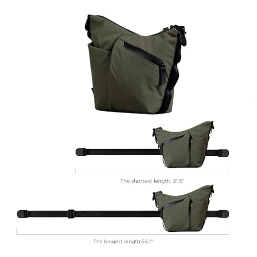 ALPAKA Flow Satchel Crossbody Sling Bag - color: Green-2l