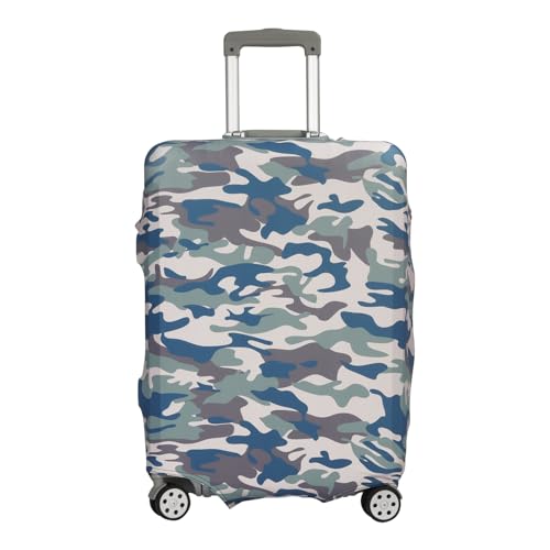 Travel Luggage Cover Protector Stretchable,Washable&Anti-Scratch,Fits 18-32 Inch case (Camouflage, M(22-25 inch)) - color: Camouflage, size: M(22-25 inch)