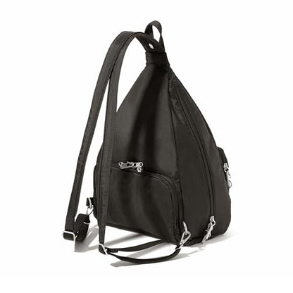 Baggallini Securtex Anti-Theft Vacation Convertible Sling - color: Charcoal