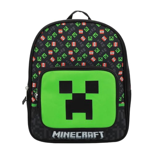 Bioworld Minecraft Creeper 2-Pack Carry On Luggage Set - color: Minecraft Creeper Green 2-Pack