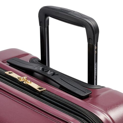DKNY On the Go 21" Hardshell Lightweight Expandable Carry-On Luggage with Spinner Wheels,Burgundy - color: Burgundy, size: 21" Carry-On Luggage