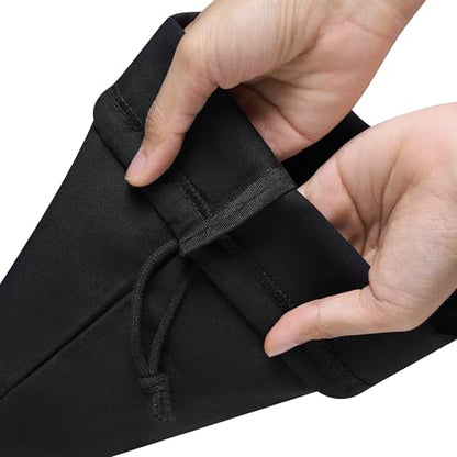 Heavy Duty Cotton Drawstring Bags 4-Pack - 270 GSM Thick Cloth Pouches for Gifts, Travel, Dice, Jewelry, Laundry - Double Drawstring (Rustic Black, 14 x 17 Inches) - color: Rustic Black, size: 14 x 17 Inches