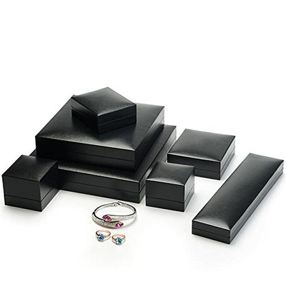 Oirlv Black Necklace/Pendant Box, Jewelry Display Case for Anniversary - color: Pendant box