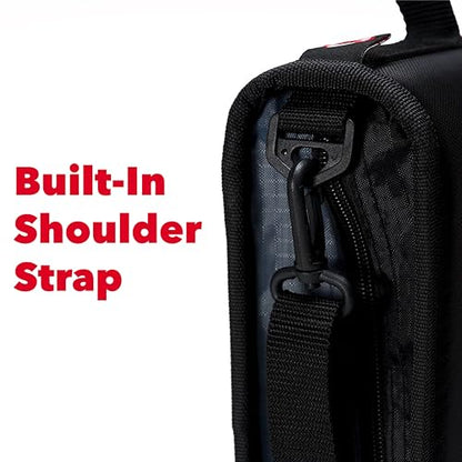 Case-it School Zipper Binder | 1.5" D-Ring | 325-Sheet | LT-207 Fire Red - color: Fire Red, size: 1 Pack