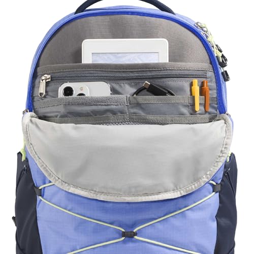 The North Face Women's Borealis Backpack, Peri Glow/Smt Navy/Lemon Mist, OS - color: Periwinkle Glow/Summit Navy/Lemon Mist