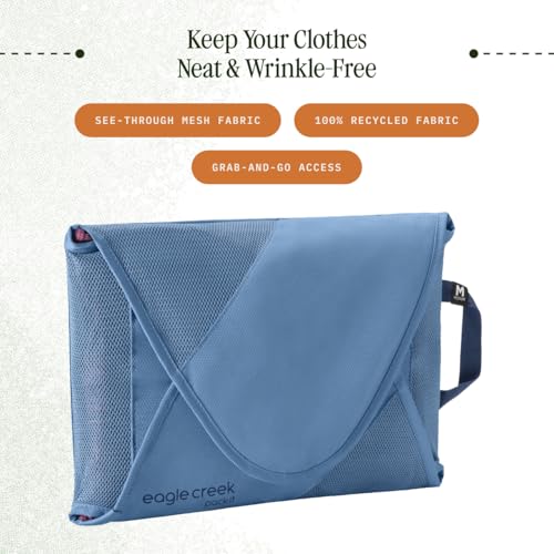 Eagle Creek Pack-It Reveal Garment Folder, Medium, Blue Dawn - color: Blue Dawn