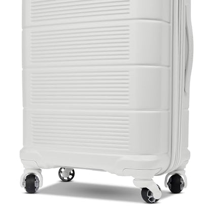 American Tourister Stratum 2.0 Expandable Hardside Luggage with Spinner Wheels - color: White, size: 3-Piece Set (Carry on/Medium/Large)