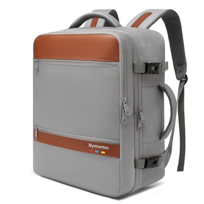 Exquisite Travel Laptop Backpack, Flight Approved Size Carry on Bag (35L) - color: Gray, size: XL (8x12.8x18.5")
