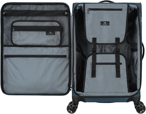 Wally Bags Stratford Luggage, 29-Inch Spinner, Teal - color: Teal, size: 29-Inch Spinner