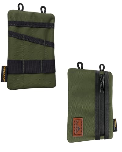 VIPERADE VE1 Pocket Organizer EDC Pouch for Men EDC Organizer Daily Carry - color: Green