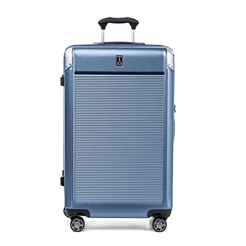 Travelpro Platinum Elite Hardside Checked Luggage, Dark Sky, 28-Inch - color: Dark Sky Blue, size: Checked- Large 28-Inch